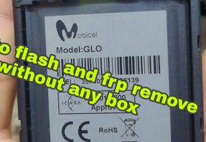 Mobicel GLO Firmware