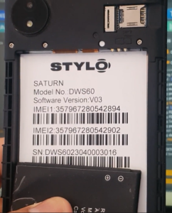 Stylo SATURN DWS60 Firmware